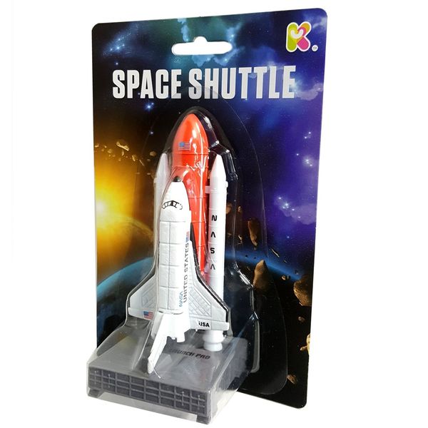 GiftLocalUK Small Diecast Space Shuttle Set