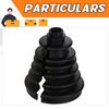LEVANLIGHT Universal Split Drive Shaft Boot CV Joint Boot Kit with Ball Cage Easy Removal Repair Set
