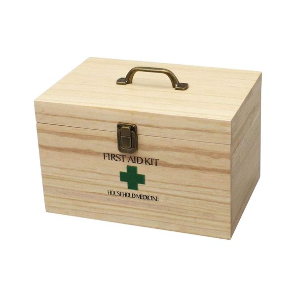 Natural Wood First Aid Kit KYK-25