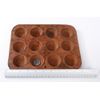 Set of 2 Rusty Primitive Metal Mini Muffin Pan