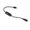 Usb C Extension Cable, Extension Cable, 30cm/11.8inch Button Control USB C Power On/Off Switch Extension Cable Usb-C Extension Cable for Type C Interface Devices, Mobile Phones, Tablet Computers