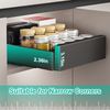 For Kitchen Bathroom Cabinet Pull Out Sliding Shelf Drawer Organizer Under Sink
