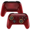 eXtremeRate Octagonal Gate Stick Design Housing Shell for Procon Switch, Clear Material Switch Procon Case, Procon Custom Par-Unit Not Included (Clear Red)