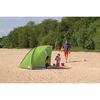Coleman Beach Tent, Pop Up Canopy Tent, UPF 50+ Beach Shade Sun Shelter, Compact Portable Beach Tent, Green