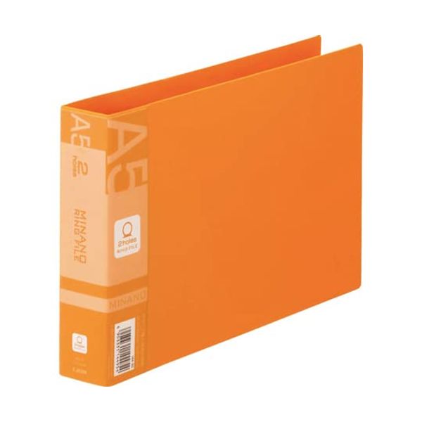 Lion Office Equipment Ring File Minano Orange RF-226M