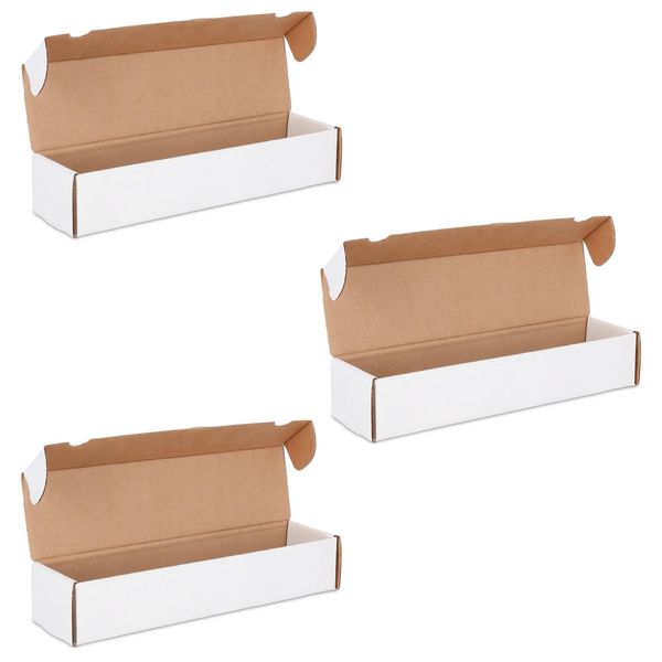 (3) Premium 800 Count Storage Box Trading Card Storage Box Cardboard Perfect Baseball Card Storage Box - MADE IN THE USA