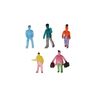 BQLZR 100 PCS 1:200 Scale Hand Painted Layout Model Train People Figure