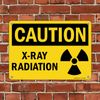 SmartSign “Caution - X-Ray Radiation” Sign | 10" x 14" Plastic
