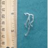 ONE DOZEN (12 each) ~ 1/2" MICRO Mini Blind DOUBLE SLAT Clear VALANCE CLIPS New!