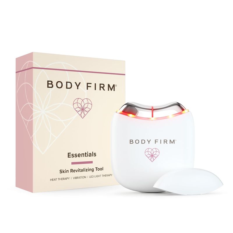 BODY FIRM Crepe Erase Skin Revitalizing Tool, Red Light Therapy Device ...