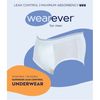 3-Pack Men's Super Absorbency Washable Reusable Bladder Control Briefs Grey Large (Waist 38-40)