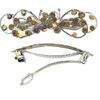 Crystal Barrette 5A86750-4amber