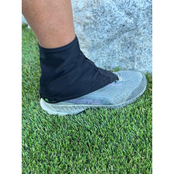 Mountain Mike Hiking Gear Boot Gaiter Black (L/XL)