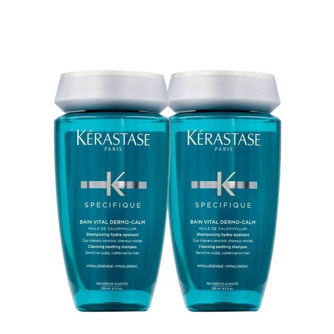 KÉRASTASE SPECIFIQUE DERMO-CALM BAIN VITAL SHAMPOO 250ML DUO