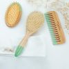 Bamboo Pocket Oval Hair Brush Feel Natural