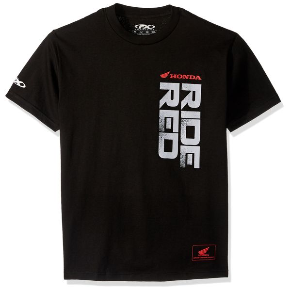 Factory Effex 16-88316 Honda 'Ride Red' Vert T-Shirt (Black, XX-Large)