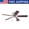 44 in Indoor Ceiling Fan w/Light Kit 5 Blades Reverse Airflow Small& Medium Room