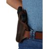 Barsony Brown Leather Pancake Holster for Beretta Nano left