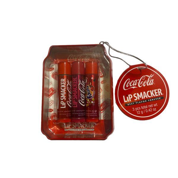 Lip Smacker Coca-Cola Best Flavor Firever 3 Pcs In Box