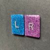 X-Ray Markers, Rectangle, Glitter, Generic, NO INITIALS