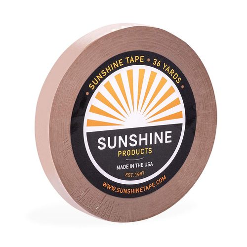 Sunshine Tape Wig Adhesive Tape Roll 3/4" x 36 YDS, Hair Toupee Tape