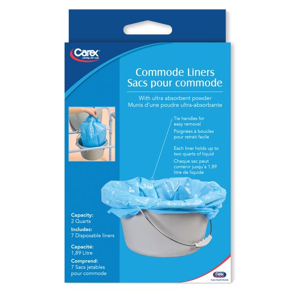 Carex Commode Liners P709 by Carex Health Brands