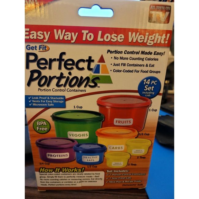 Perfect Portions Portion Control Containers 