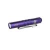 Olight i3T EOS Ti titanium 180 Lumen EDC Tail Switch AAA Flashlight, Purple