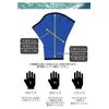 Cat Hand Paddle Gloves (Black, S)