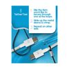 Patented Pre-Assembled Adapter Ties - Anti-Theft Cable Locks for Tools, Dongl...