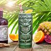 bar@drinkstuff Ceramic Green Tiki Mug 10.5oz / 300ml, Single