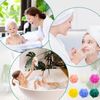 100 Pcs Bath Sponge Shower Loofahs Bulk Bath Luffas Exfoliating Body Scrubber Pack Assorted Colors Mesh Balls Travel Cleaning Wash Puff Bathing Accessories for Kids Women Men Body Wash, 6 Colors