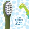 Dr. Brown’s Dinosaur Toddler Toothbrush, Green, 1 Pack