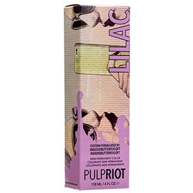 Pulp Riot Semi-Permanent Hair Color 4oz- Lilac