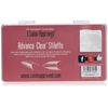 Pro Impressions 500-Piece Advance Clear Stiletto Nail Tips Set
