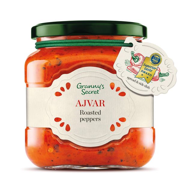 Granny's Secret Ajvar Roasted Pepper, 550 Gram