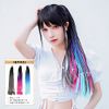 Tefure Q37-1 Dance Extensions, Kids, Braided Hair Attachment, Black with Video