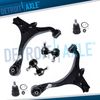 Front Lower Control Arms Ball Joints Sway Bars Kit for 2003 - 2011 Honda Element