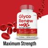 Glyco Renew Max + Blood Sugar Capsules, 2x Higher Potency Formula (1 Pack)