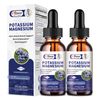 2 Potassium Magnesium Drops High Absorption,Improved Sleep,Stress Anxiety Relief