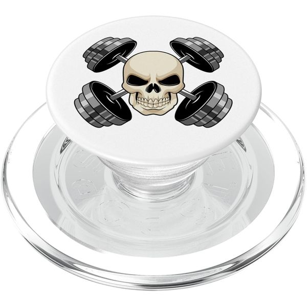 Bodybuilder Dumbbells Bodybuilding PopSockets PopGrip for MagSafe
