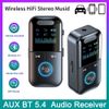 Bluetooth 5.4 Transmitter Receiver 2-in-1 Wireless Audio 3.5mm Jack Aux Adapter