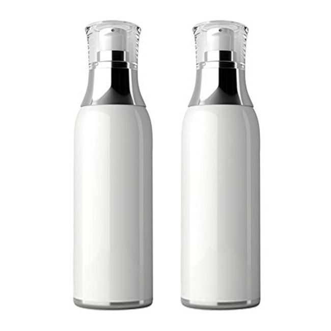 2Pcs 150ml/5 oz Clear Plastic Foaming Hand Wash Dispenser Empty Refillable  Pump Foamer Bottle Portable Travel Toiletry Bottle Cosmetics Containers for