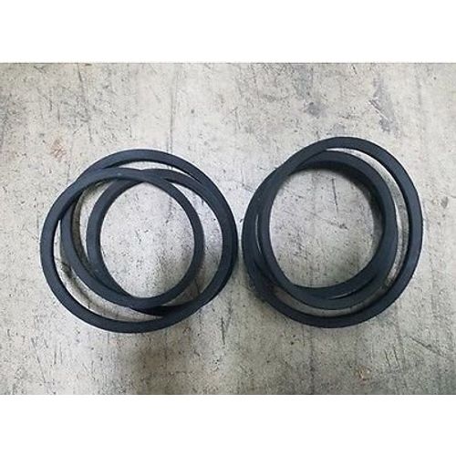 (2) Maschio 5' Finish Mower Belts Model Jolly 150 Part #00557022 USA Made!!!