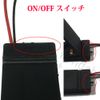 2 Pcs 2032 Coin Cell Holder with Switch 2 x Button Cell 6V Battery Case 15cm Cable Length 2 Wire On/Off Switch