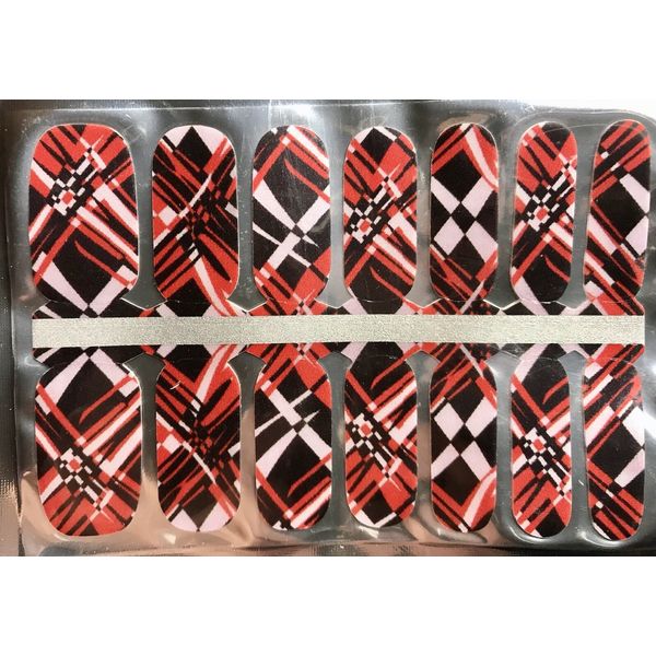 Color Nail Polish Strips 14ct.    NL114 .       READ DESCRIPTION BELOW