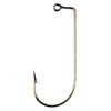Eagle Claw Aberdeen 90 Degree Round Bend, Heavy Wire Jig Hook, Forged Point, Freshwater and Saltwater, Pack Of 100,Bronze