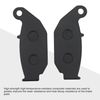 GOOFIT Motorcycle Brake Pads Replacement for M153 Victory over A