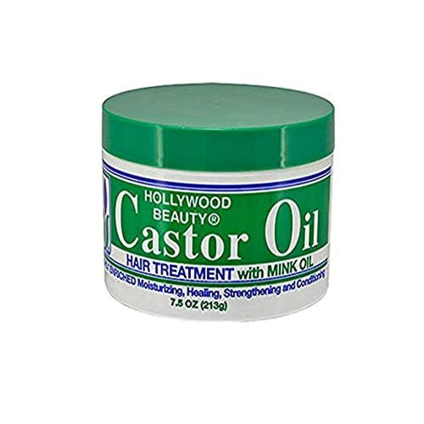 Hollywood Beauty Castor Oil Hair Treatment with Mink Oil, 7.5 Ounce