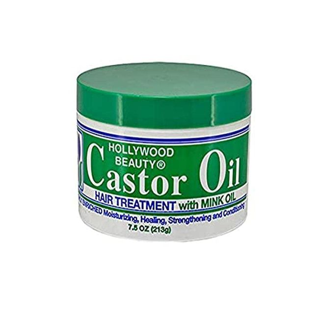 Hollywood Beauty Castor Oil Hair Treatment with Mink Oil, 7.5 Ounce